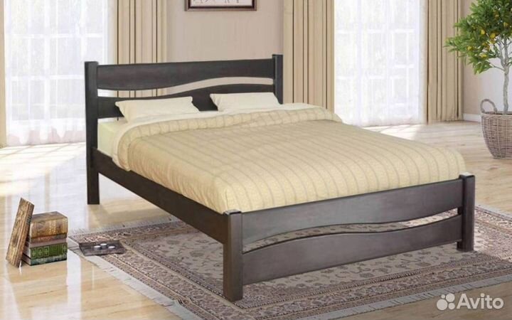 Мебель кровать из массива сосны