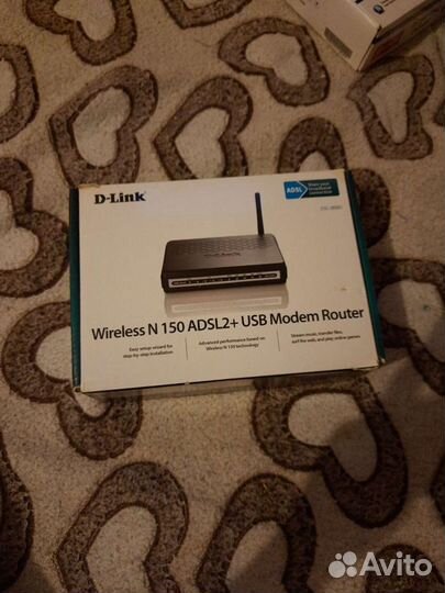 Маршрутизатор adsl2+ D-Link DSL-2650U/NRU/C