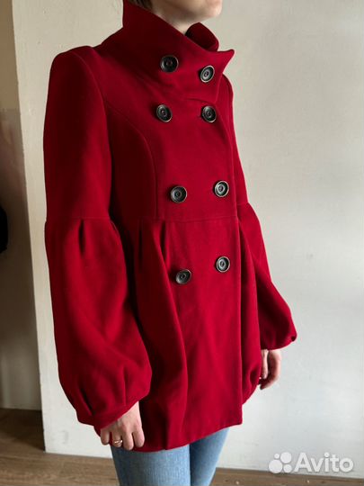 Пальто шерсть 100% S-M
