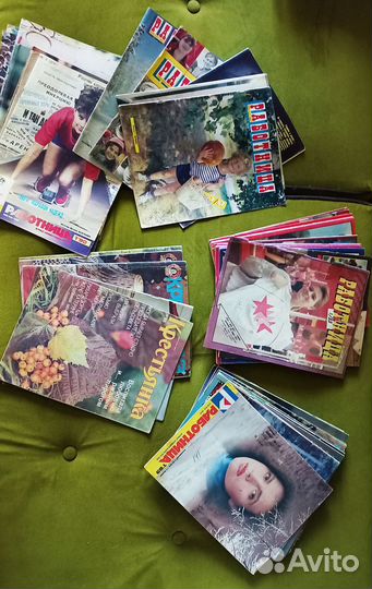 Журналы Работница и Крестьянка за 1987-90 гг