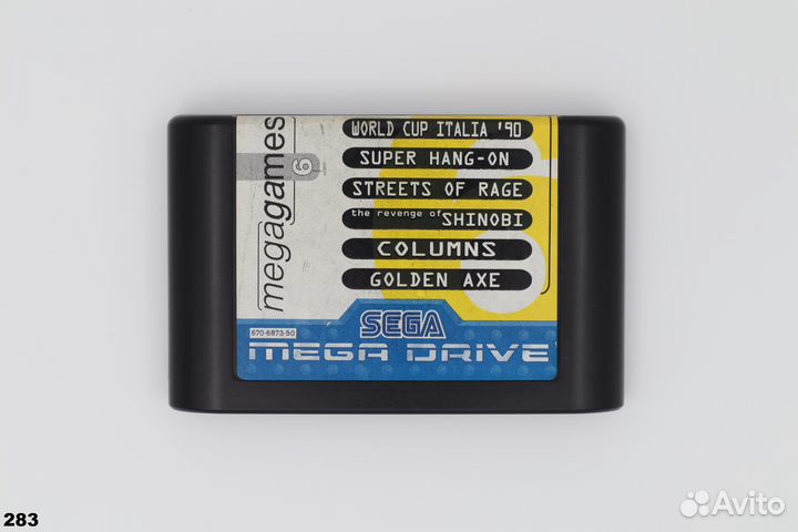 Картриджи для Sega Сега Оригинал #283,284,285