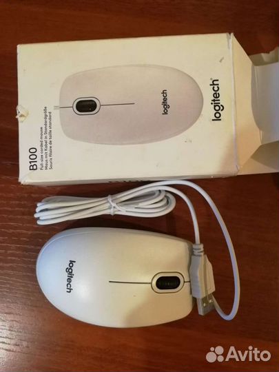 Мышь проводная новая