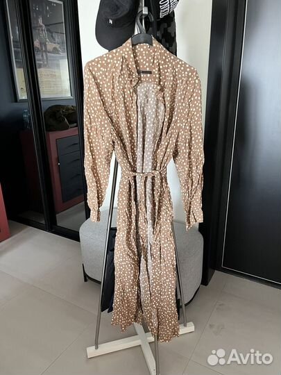 Платье в горошек вискоза elis