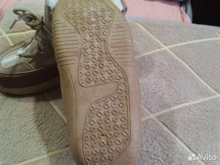 Полуботинки женские зимние