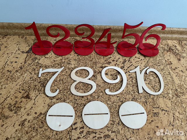 Нумерация столов для свадьбы