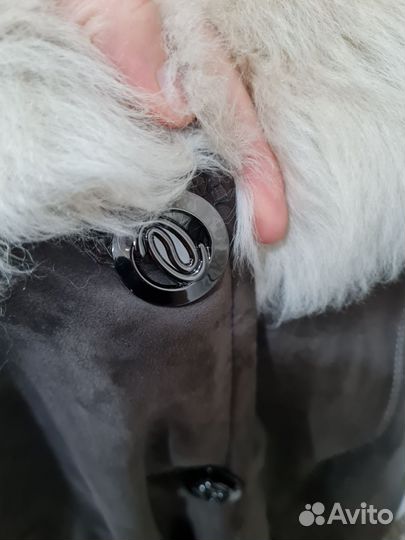 Дублёнка женская натуральная меринос 52