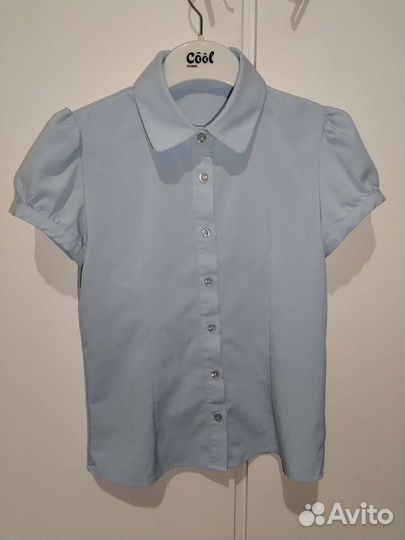 Школьная блузка для девочки 128 134