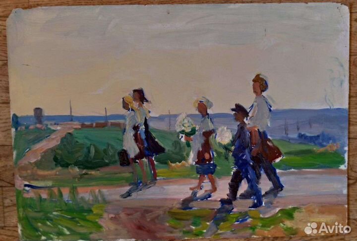 Картина Дунчев С Я заслуженный художник к.м. 35х50