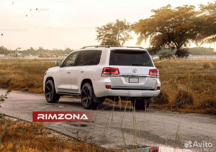 Кованые диски R22 на Крузак 200