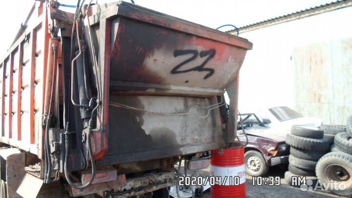 Кузов самосвальный мусоровоза