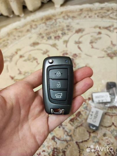 Корпус ключей Kia Rio 3, 4, Hyundai