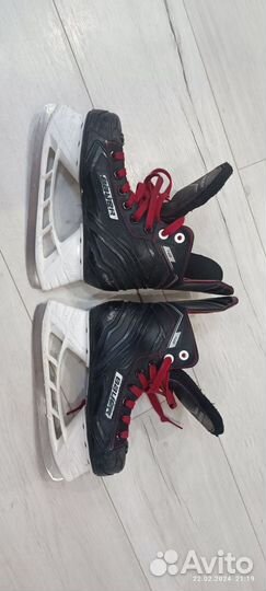 Хоккейные коньки детские размер eur 34
