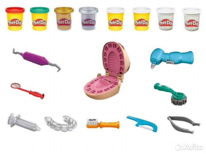 Play doh мистер зубастик