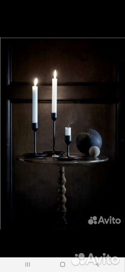 Подсвечники икея набор