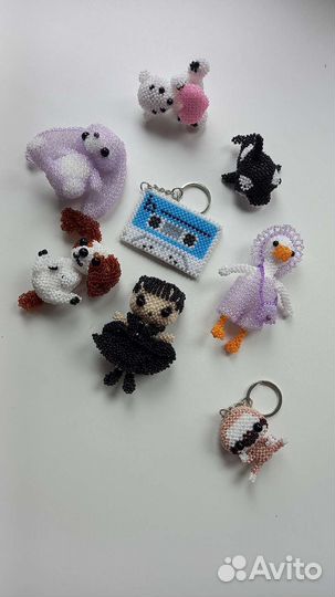 Игрушка из бисера (амигуруми из бисера) на заказ