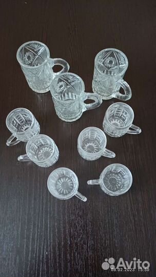 Хрустальные кружки СССР