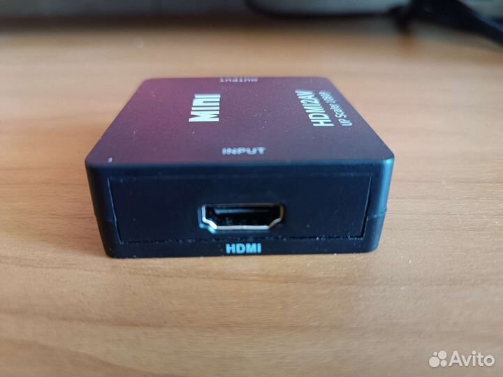 Переходник-конвертер hdmi на AV (RCA)