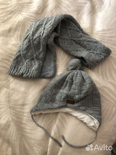 Комплект шапка и шарф