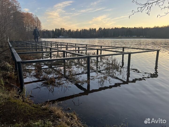 Винтовые сваи для пирсов