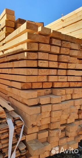 Обрезная доска 25х100х6000 мм