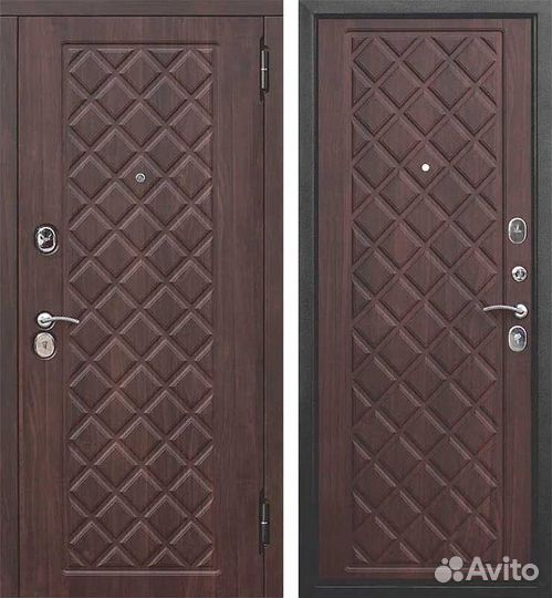 Дверь входная Kamelot Тёмная вишня