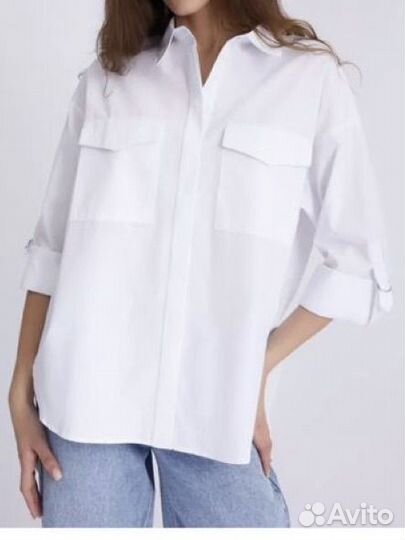 Рубашка zolla женская 48р