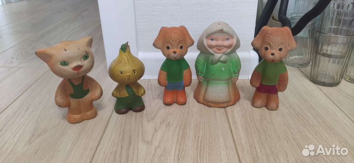 Резиновые игрушки СССР