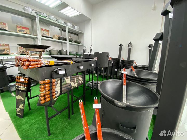 Магазин товаров для пикника (казан, печь, мангал)