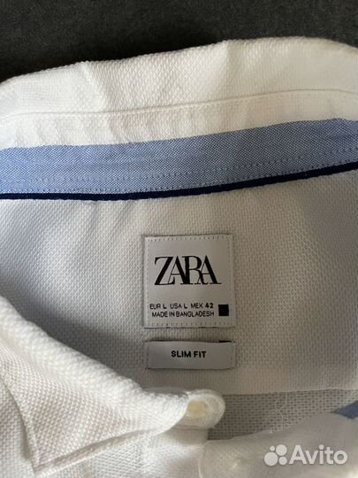 Zara мужская рубашка