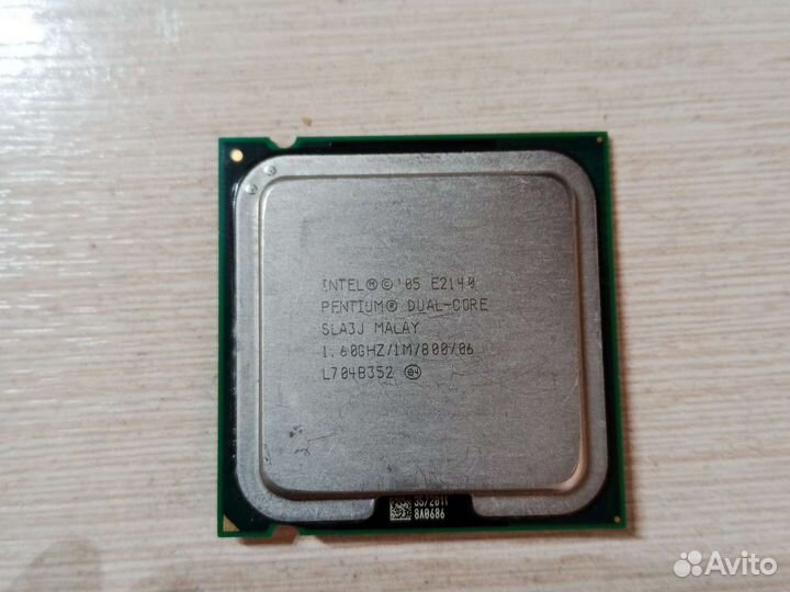 Процессор Intel pentium Dual-Core