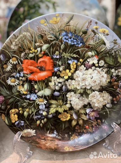 Настенные Тарелки гдр, дикая природа