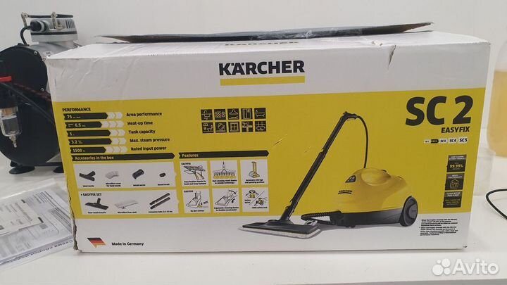 Пароочиститель karcher sc 2 easyfix