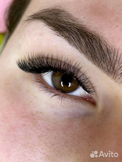 Наращивание ресниц/брови