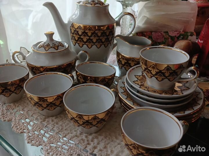 Чайный сервиз СССР Рига