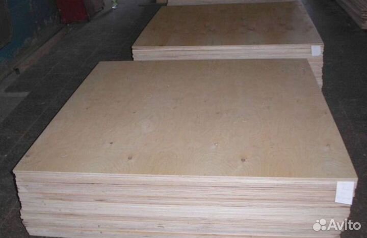 Фанера фк 4/4/9 мм