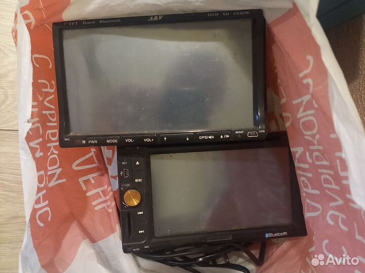 Автомагнитола б/у 2 шт