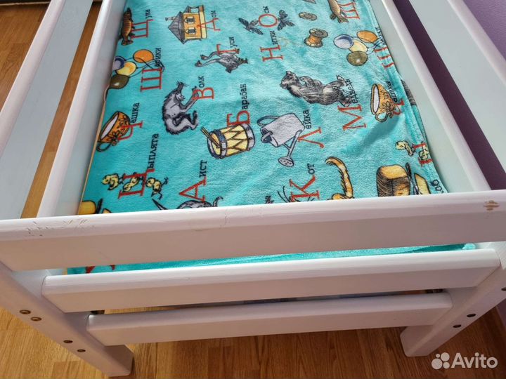 Детская кровать 70*160, бу. Есть матрас
