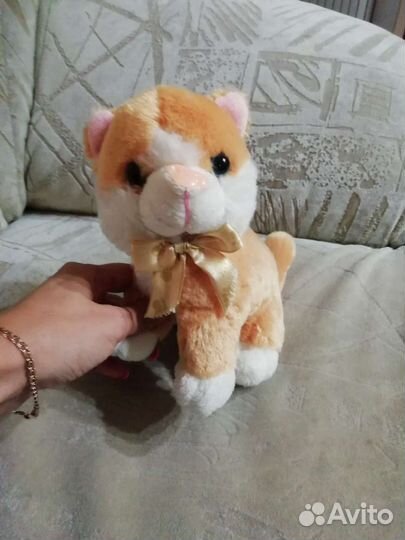 Мягкая игрушка котик