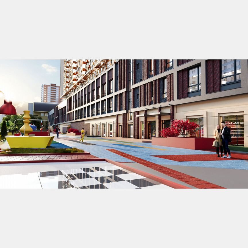 1-к. апартаменты, 35,1 м², 6/28 эт.