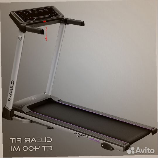 Беговая дорожка Clear Fit двигатель 2,0 л/с