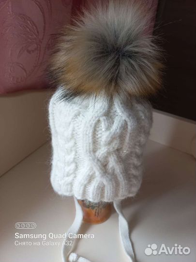 Шапочка детская зимняя 46-48р