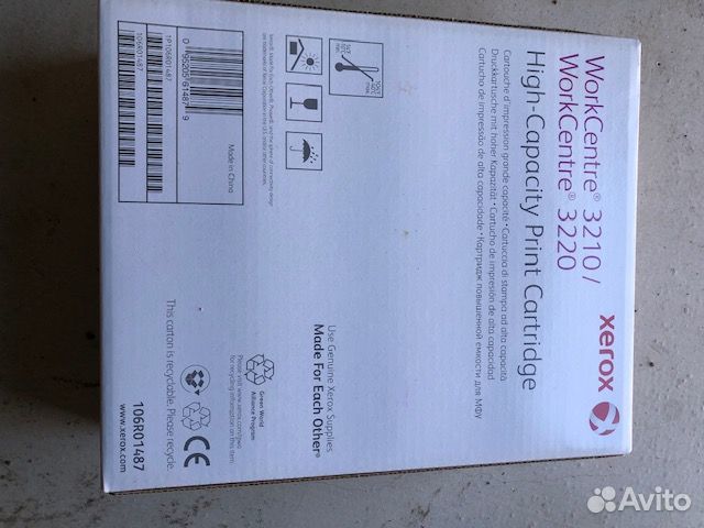 Картридж xerox 3210/3220, 3119 оригинал