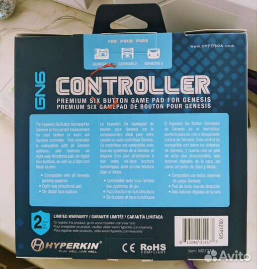 Геймпад Hyperkin для Sega