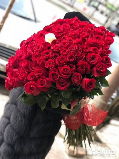 Букет 101 роза