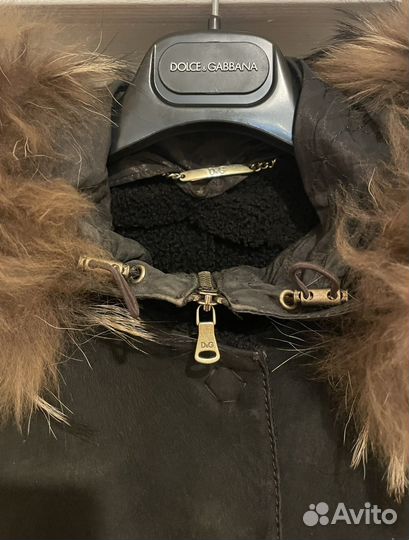 Дубленка женская dolce gabbana