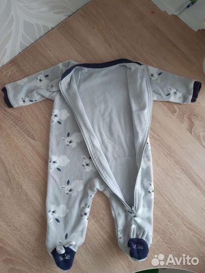 Флисовый комбинезон 56