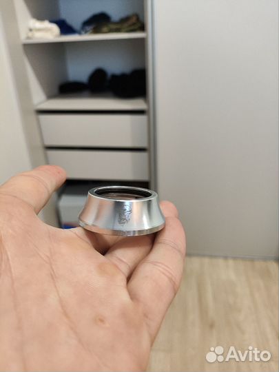 Рулевая колонка total bmx и звезда тотал BMX