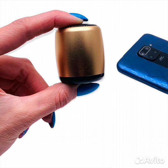 Портативная колонка M2 Black Box (Gold)