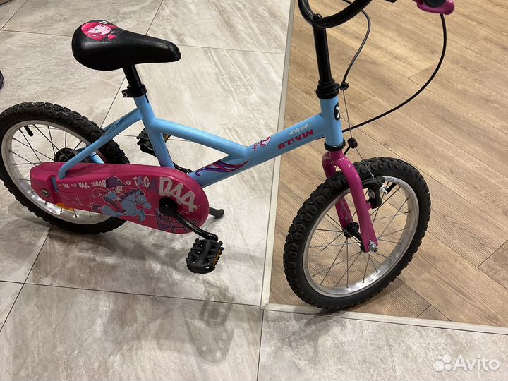 Детский велосипед btwin 16