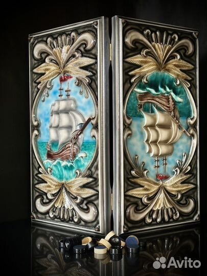 Нарды резные ручной работы новые